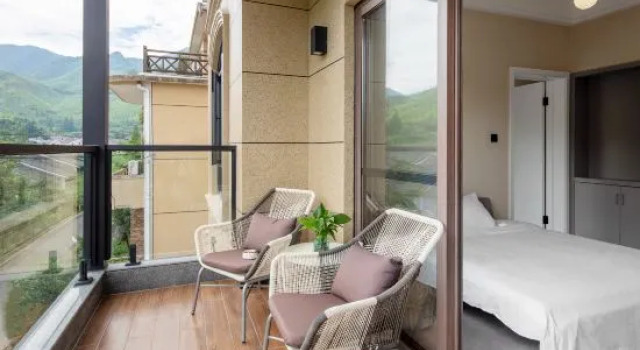 Семейный люкс с красивым видом из окна Yuanqianxi Guesthouse