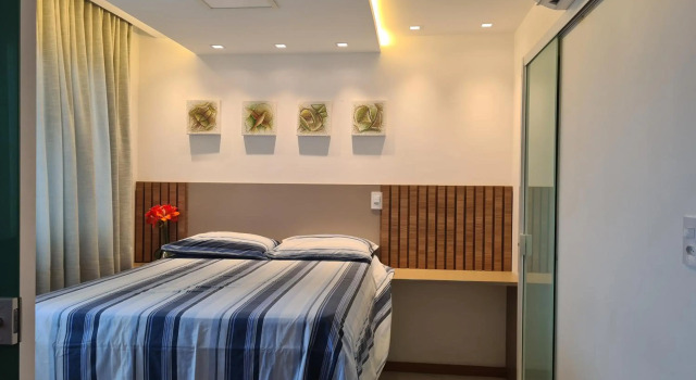 Apartamento 802 Nascente Luxuoso Vista Mar Vaga Privativa
