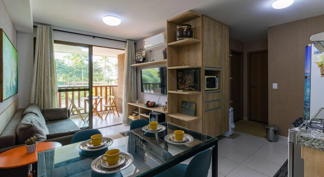 Cupe Beach Living #205 - Beira Mar por Carpediem, Prenota Hotel Cupe Pernambuco