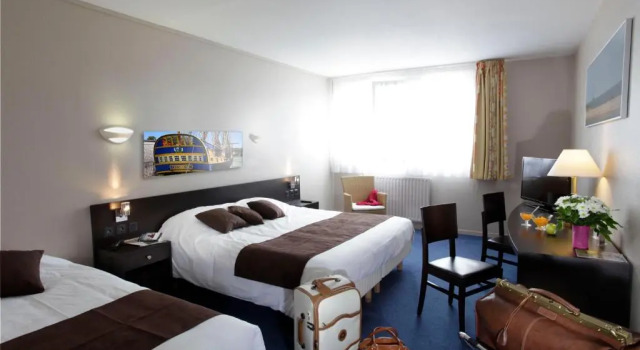 Номер Standard Hôtel & Restaurant des Remparts