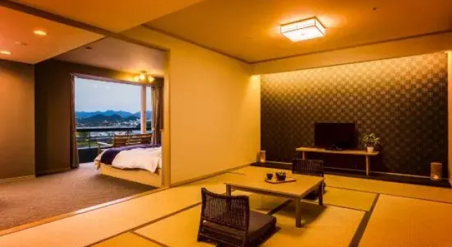 Двухместный номер Superior Ooedo Onsen Monogatari Premium Shirahama Gyoen