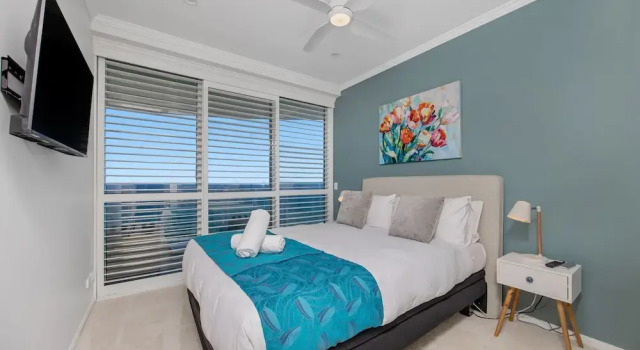 Двухместный номер Standard с 2 комнатами с балконом и с видом на океан Pacific Views Resort