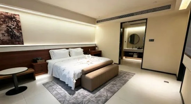 Люкс Deluxe Changzhi Wanxin Zhige Hotel (Wanda Plaza Changzhi High-Speed Rail East Station Branch)