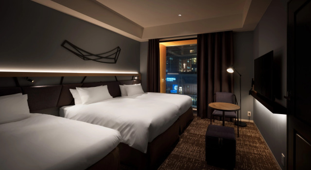 Трёхместный номер Standard Nest Hotel Osaka Umeda