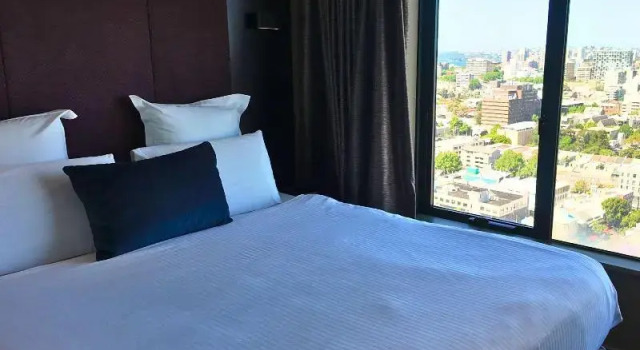Двухместный номер Deluxe с красивым видом из окна Pullman Sydney Hyde Park