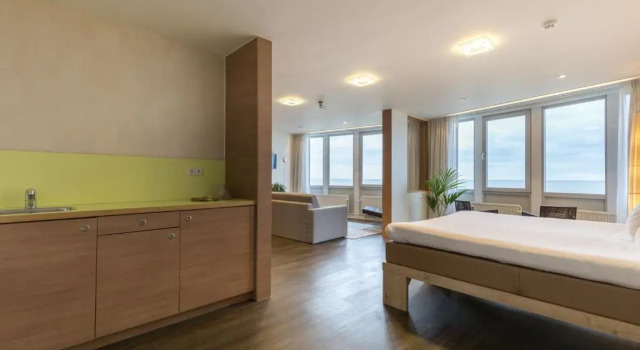 Семейный номер Standard с видом на море Hotel de Baak Seaside