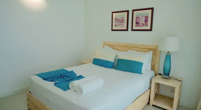 Апартаменты Deluxe с 2 комнатами с частичным видом на море Oceanfront Condos Galle by ICC