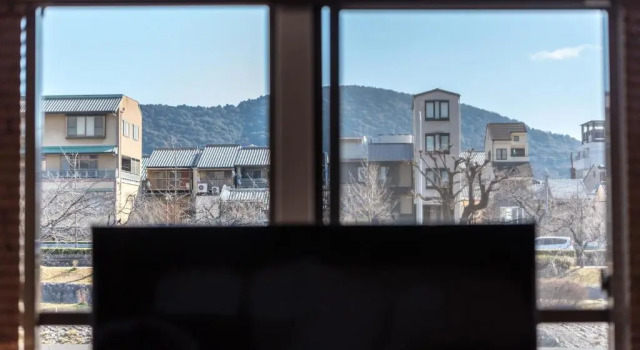 Апартаменты Deluxe с видом на реку Kyoto Riverview House Kyoraku