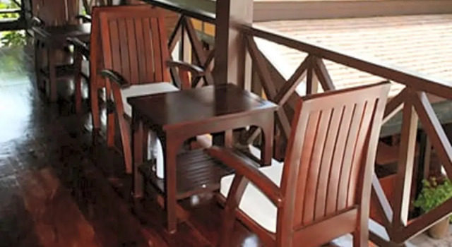 Двухместный номер Standard с балконом Villa Lao Wooden House