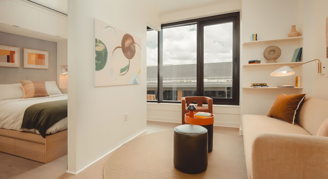 Номер Standard c 1 комнатой с видом на город Scout Living PCM - Placemakr Atlanta, Apartments by Hilton