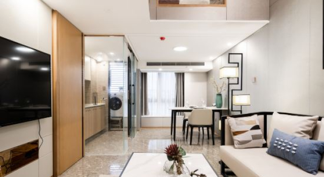 Двухместный люкс Shenzhen Kaimeiyue Hotel International Holiday Apartment (Shangmeilin Subway Station Branch)