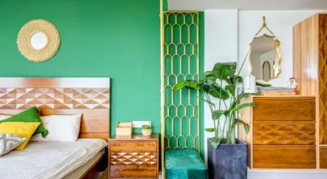 Кровать в общем номере Floral Hotel ·Shengsi Hopetel Hotel