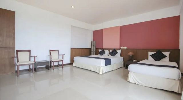 Трёхместный номер Deluxe c 1 комнатой с видом на море Ananda Lanta Resort - SHA Extra Plus