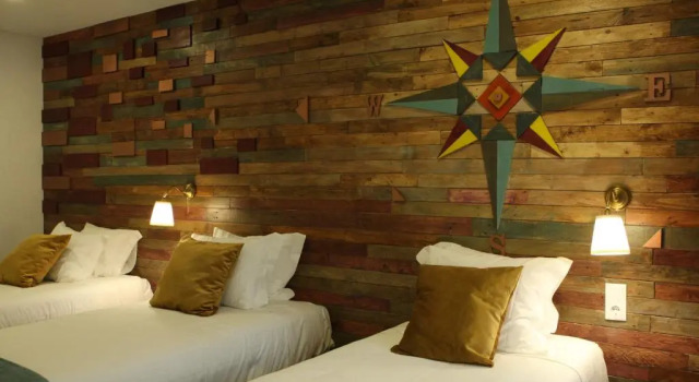 Трёхместный номер Standard с балконом ArtOtel Barcelos