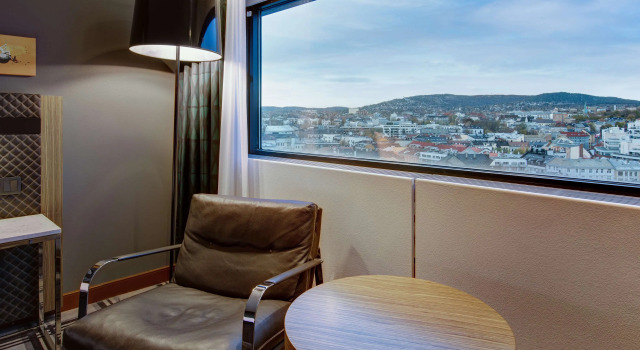 Номер Superior с видом на город Radisson Blu Scandinavia Hotel, Oslo
