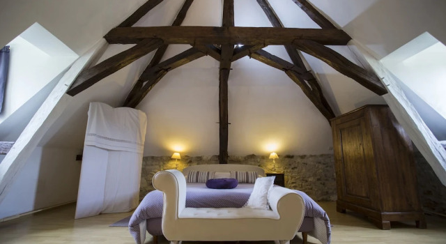 Четырёхместный номер Comfort c 1 комнатой с видом на озеро Manoir de la Blonnerie