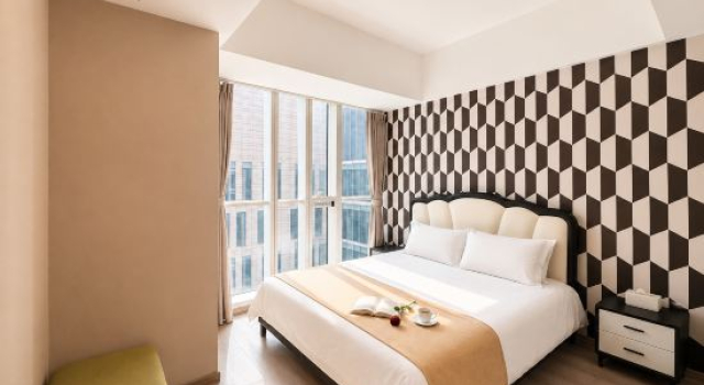 Люкс c 1 комнатой с видом на город ChenDu Taikoo Li ValueGlory Apartment(Located on Chunxi Road, Taikoo Li)