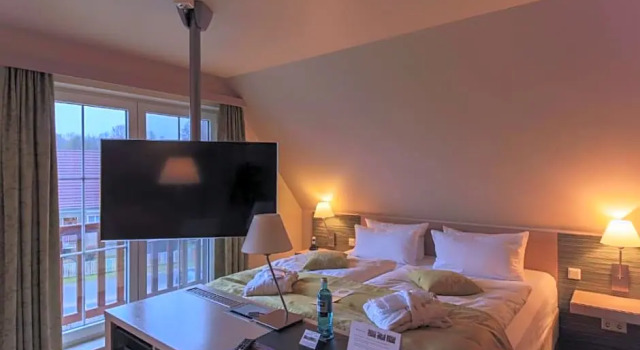 Двухместный люкс Logis Hôtel Kur- und Wellnesshaus Spree Balance