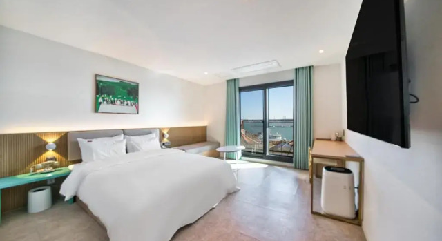Двухместный номер Premium с видом на море Browndot Terrace Pohang Passenger Terminal