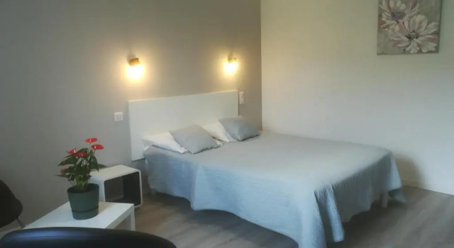Standardowy dwuosobowy pokój Le Relais de Ceilhes