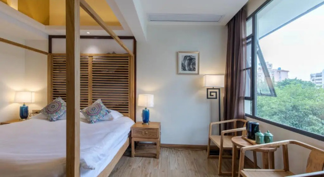 Двухместный номер Deluxe Riverside Inn Guilin Central