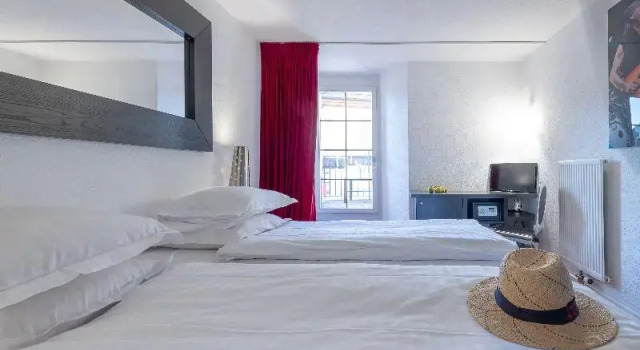 Трёхместный номер Superior с балконом Tralala Hotel Montreux
