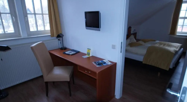 Двухместный люкс с видом на внутренний двор Hotel Goldene Krone