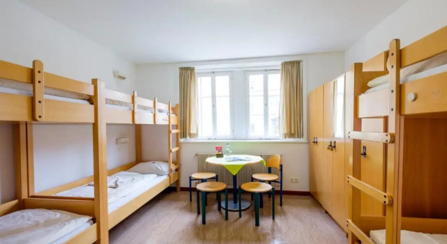 Четырёхместный номер Standard Jugendherberge Youth Hostel Rothenburg Ob Der Tauber