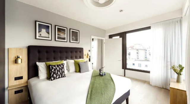Номер Standard c 1 комнатой Wilde Aparthotels Berlin, Checkpoint Charlie