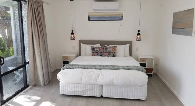 Двухместный люкс The Beach House Kawau