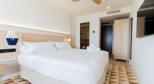 Номер Deluxe с балконом и с видом на море Akquaaa Boutique Hotel