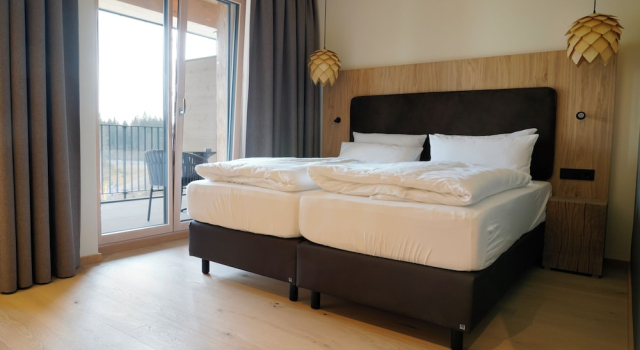 Двухместный номер Deluxe с балконом Waldhotel am Notschreipass