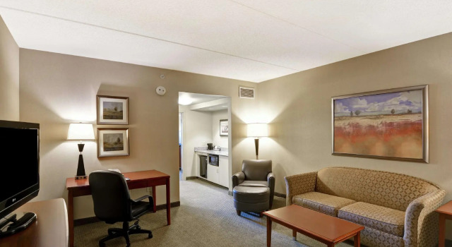 Двухместный люкс c 1 комнатой Hampton Inn Sayre