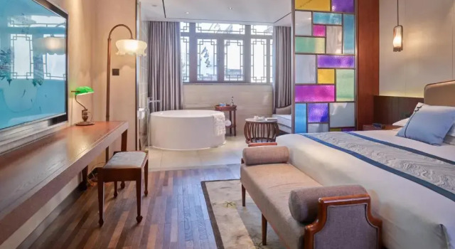Двухместный номер Deluxe SSAW Boutique Hotel Nanjing Grand Theatre