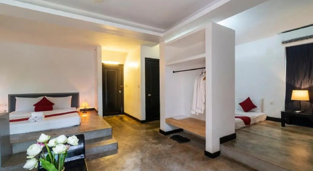 Семейный номер Standard с видом на сад Apsara Greenland Boutique Villa & Hotel