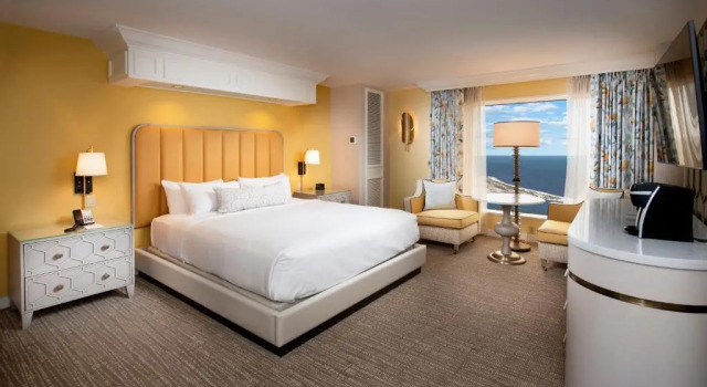 Двухместный номер с видом на залив Beau Rivage Resort & Casino