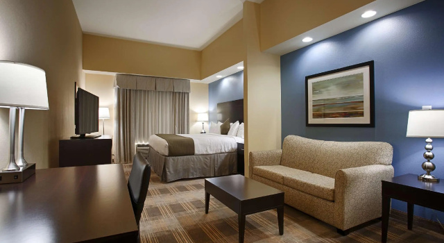 Номер Standard Best Western Plus Fort Worth Forest Hill Inn & Suites