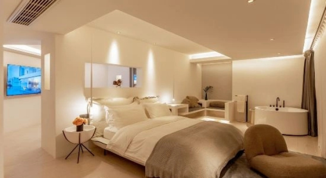 Люкс с видом на море Shengshan Island Windvilla Guiqulai Seaview Homestay