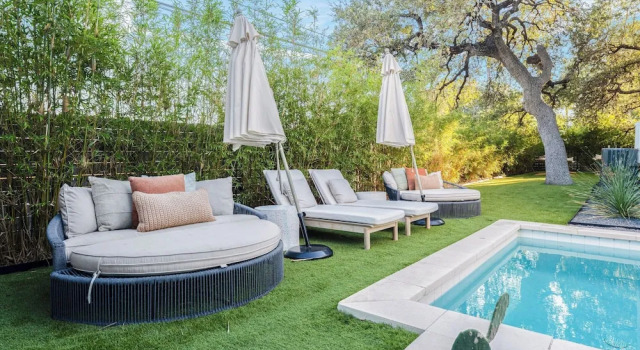 Pool, Putting Green, Game Room, Rooftop Bouldin Collective 902a by Avantstay, Забронировать Дом для отпуска Виллы Остина, рядом с Rudolph Gamblin Field, Вилла