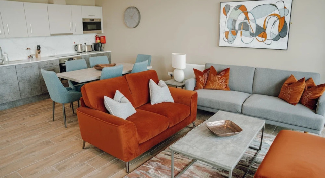 Апартаменты Luxury с 2 комнатами с видом на море Shoreline Apartments