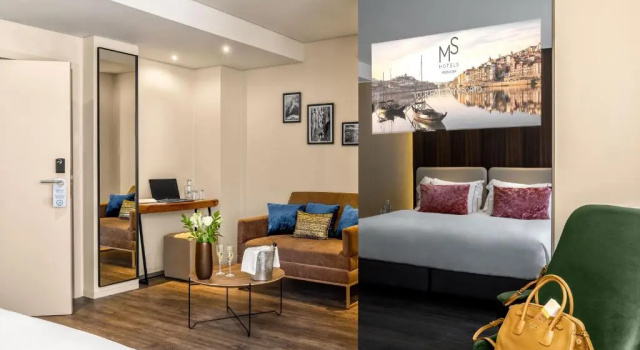 Двухместный номер Deluxe Hotel Moon & Sun Porto