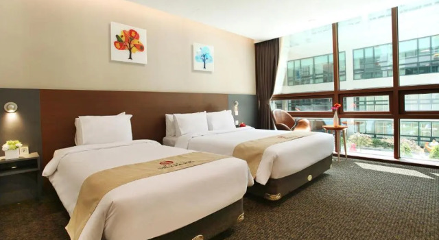 Двухместный номер Deluxe Hotel Skypark Kingstown Dongdaemun