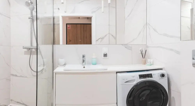 Апартаменты с балконом и с видом на внутренний двор Pure Rental Premium Inżynierska