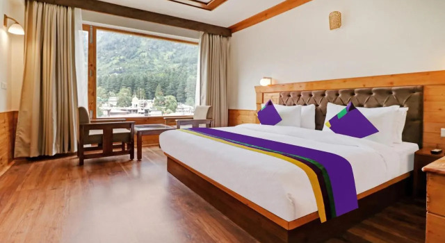 Treebo Premium Sattva With Mountain View, Забронировать Отель Недорогие отели Манали, недорого