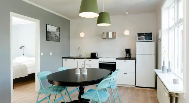 Апартаменты с 3 комнатами с балконом Old Charm Reykjavik Apartments