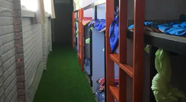 Кровать в общем номере Can Tho Riverside Hostel