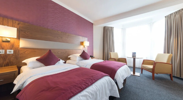Двухместный номер Deluxe c 1 комнатой с видом на море The Empress Hotel