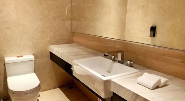 Двухместный клубный люкс Deluxe c 1 комнатой с видом на город Dongguan Marriott Hotel