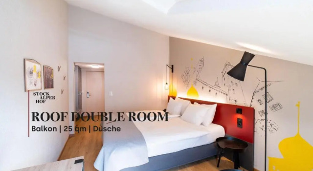 Двухместный номер Standard с балконом Boutique Hotel Stockalperhof