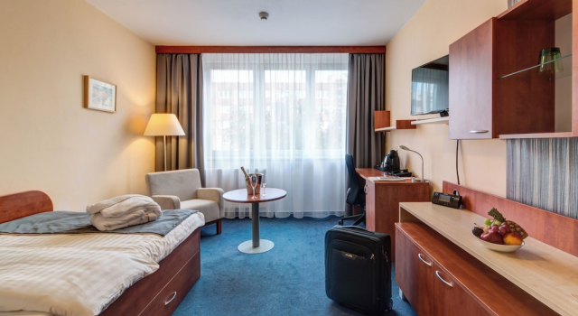 Одноместный номер Deluxe с видом на город LC Hotel Ostrava